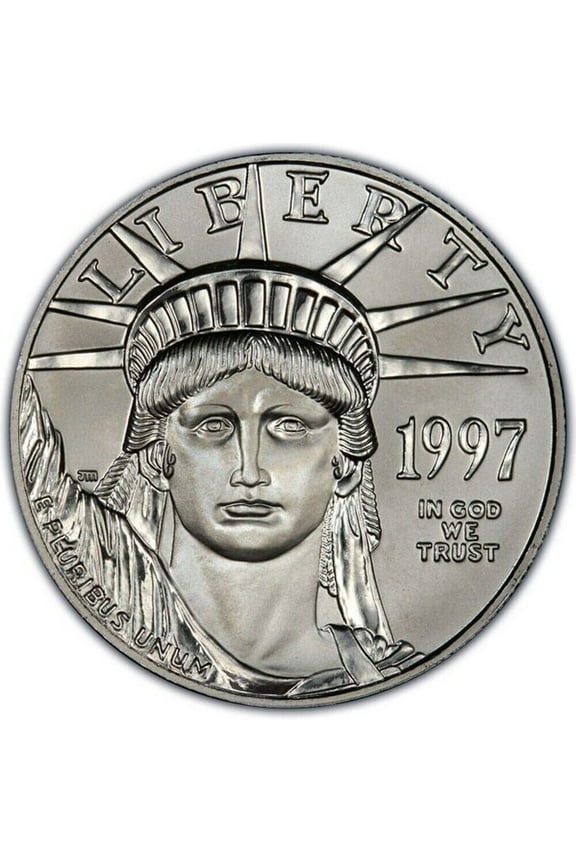 1997 1 oz $100 Platinum American Eagle .9995 Fine Coin BU