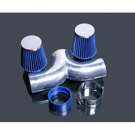 1997 1998 1999 2000 Chevy Chevrolet Corvette C5 5.7 5.7L V8 Engine Dual Air Intake Kit (BLUE)