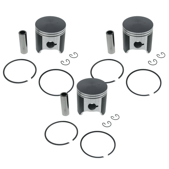 1997 - 2000 Ski-Doo Mach I 700 Piston Kit x3 Teflon Coated by Race-Driven