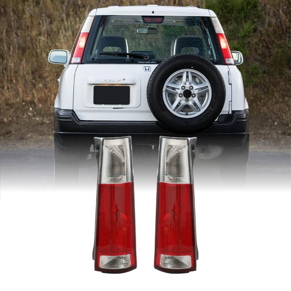 1997-2001 Honda CRV Rear JDM Style Red/Clear or Red/Smoke Tail Light - Unique Style Racing