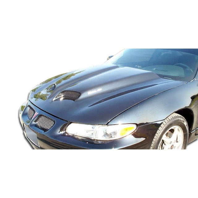 Spec-D Tuning Clear LED Halo Projector Headlights For 1997-2003 Pontiac Grand Prix - Pair With Bulbs