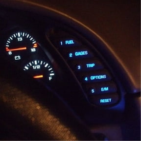1997-2004 C5 Corvette HUD/DIC/WINDOW SWITCH Interior LED Light Package Blue
