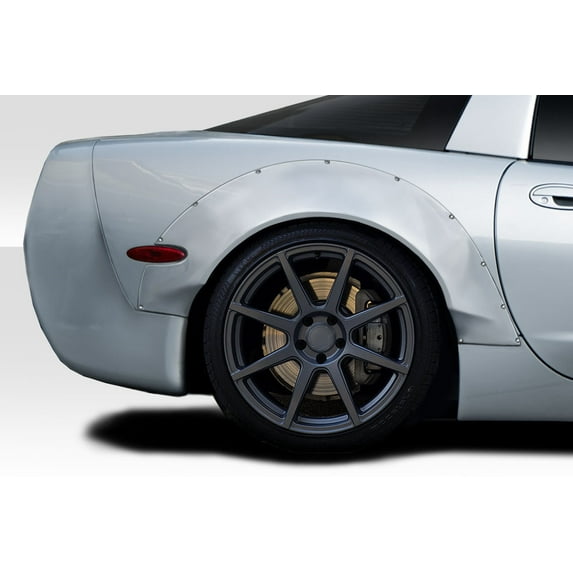 1997-2004 Chevrolet Corvette C5 Duraflex Circuit Rear Fender Flares - 2 Piece