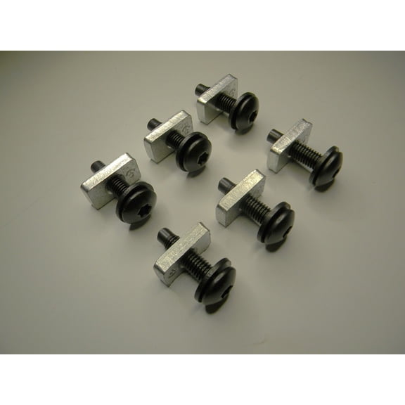 1997-2006 Jeep Wrangler Hard Top Screw & Fastener Kit / 6 Screws & 6 Fasteners