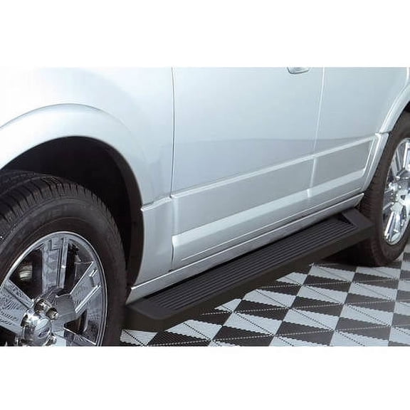 1997-2017 Ford Expedition Excl. EL Model Not Fit Funkmaster Flex Edition Black Finish 6 Inch iRunning Board Door to Door Side Bar Side Step Running Board
