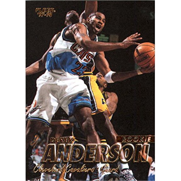 1997-98 Fleer #263 Derek Anderson RC NBA Basketball Trading Card
