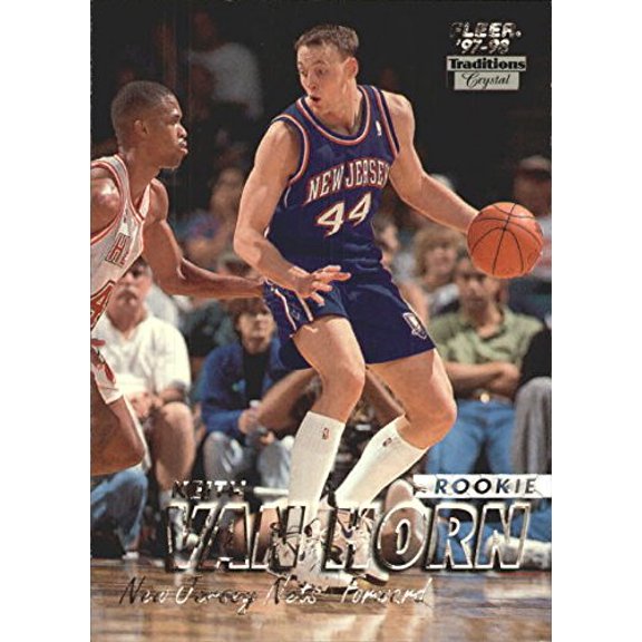 1997-98 Fleer Crystal Collection #258 Tariq Abdul-Wahad NBA Basketball Trading Card