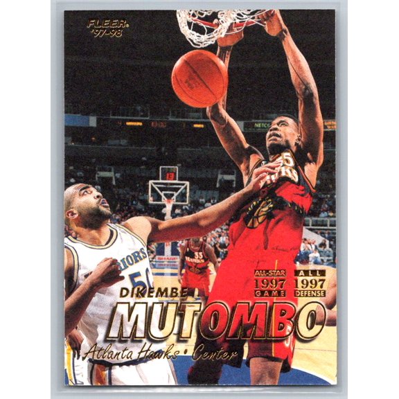 1997-98 Fleer Dikembe Mutombo #55