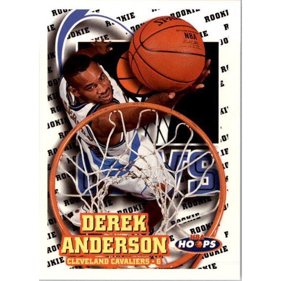 1997-98 Hoops #178 Derek Anderson RC NBA Basketball Trading Card