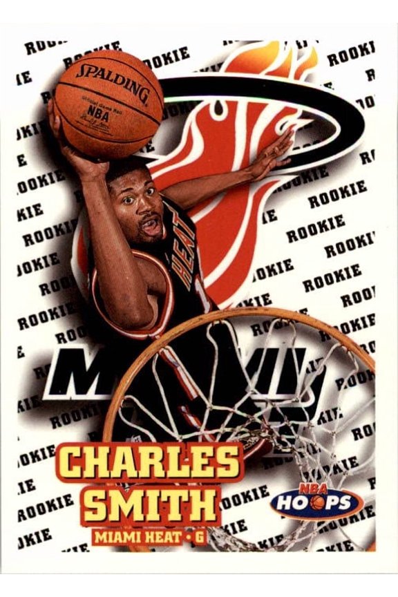 1997-98 Hoops #196 Charles Smith RC NBA Basketball Trading Card