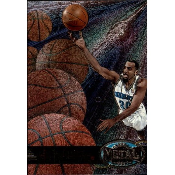 1997-98 Metal Universe #2 Dell Curry NBA Basketball Trading Card