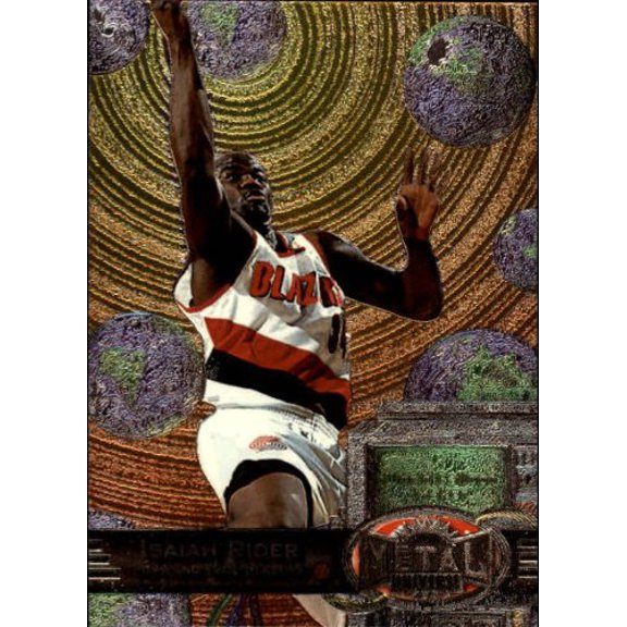 1997-98 Metal Universe #36 Isaiah Rider NBA Basketball Trading Card