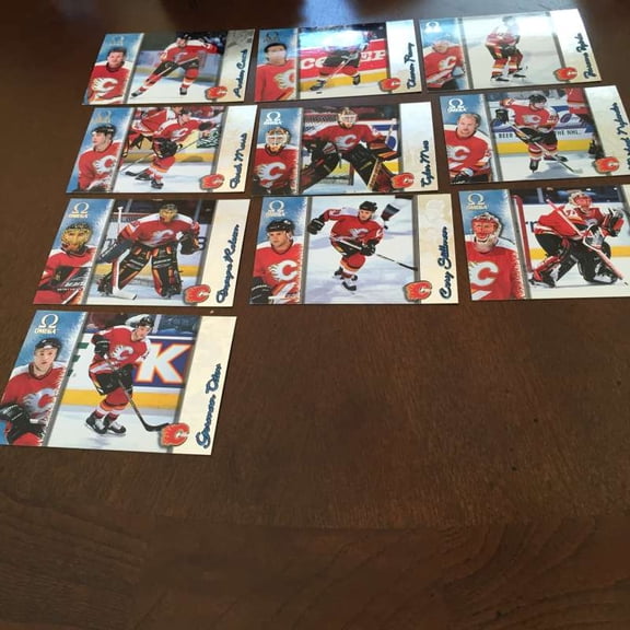 1997-98 Pacific Omega Calgary Flames Team Set