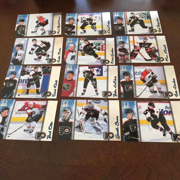 1997-98 Pacific Omega Philadelphia Flyers Team Set