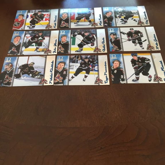 1997-98 Pacific Omega Phoenix Coyotes Team Set