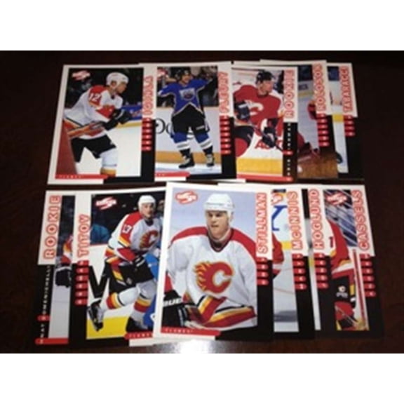 1997-98 Score Calgary Flames Team Set 11 Cards Jarome Iginla Theoren Fleury MINT