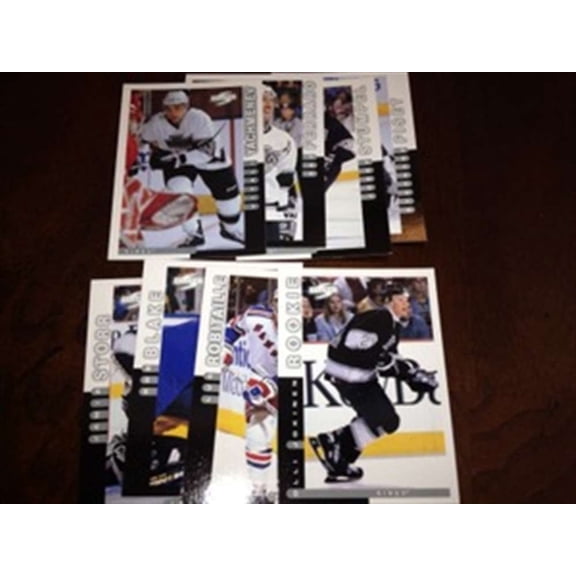 1997-98 Score Los Angeles Kings Team Set 8 Cards Olli Jokinen RC MINT