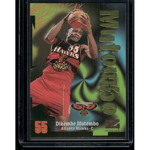 1997-98 SkyBox Z-Force Dikembe Mutombo #55