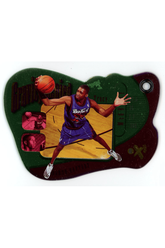 1997-98 Skybox E-X2001 Fleer/SkyBox T-Mac Tracy McGrady RC 13 of 20GD Toronto Raptors NBA Basketball Trading Card