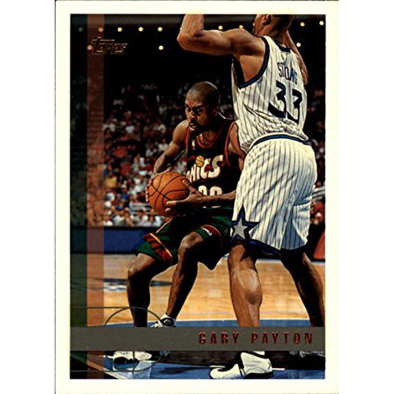 1997-98 Topps #179 Gary Payton NBA Basketball Trading Card