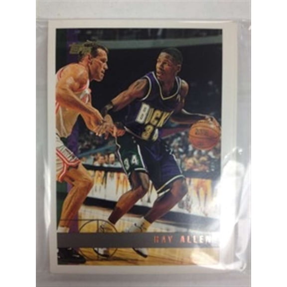 1997-98 Topps Milwaukee Bucks Team Set 8 Cards Glenn Robinson Ray Allen Vin Baker MINT