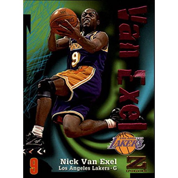 1997-98 Z-Force #9 Nick Van Exel NBA Basketball Trading Card