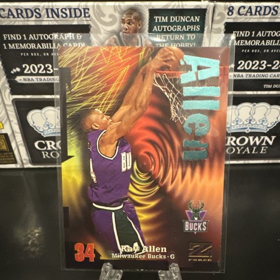 1997-98 Z-Force Ray Allen #Ray Allen Base Set