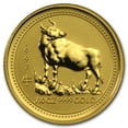 thumbnail image 1 of 1997 Australia 1/10 oz Gold Lunar Ox BU (Series I), 1 of 2