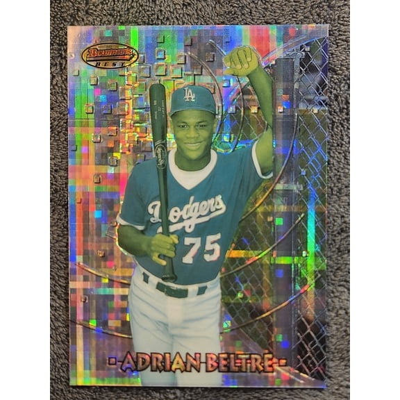1997 Bowman's Best Adrian Beltre #117 Atomic Refractor Rookie RC