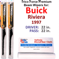 thumbnail image 1 of 1997 Buick Riviera Performance Beam Wipers (Set of 2), 1 of 3