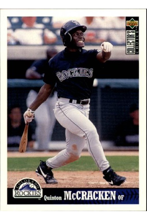 1997 Collector's Choice #101 Quinton McCracken MLB Baseball Trading Card
