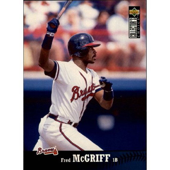 1997 Collector's Choice #30 Fred McGriff MLB Baseball Trading Card