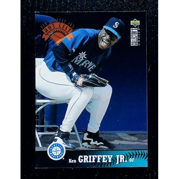 1997 Collector's Choice #334 Ken Griffey Jr. GHL MLB Baseball Trading Card