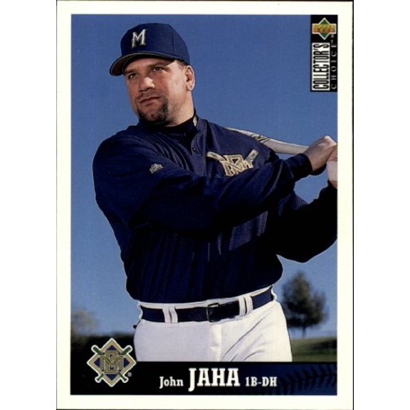 1997 Collector's Choice #370 John Jaha MLB Baseball Trading Card