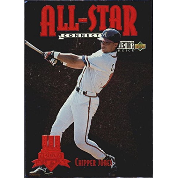 1997 Collector's Choice All-Star Connection #30 Chipper Jones MLB Baseball Trading Card