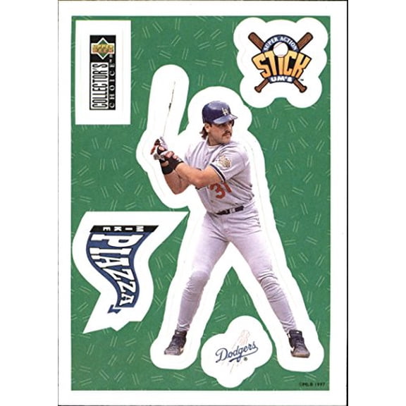 1997 Collector's Choice Stick'Ums #13 Mike Piazza