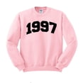 thumbnail image 1 of 1997 College Style Sweatshirt Unisex Medium Pink, 1 of 5