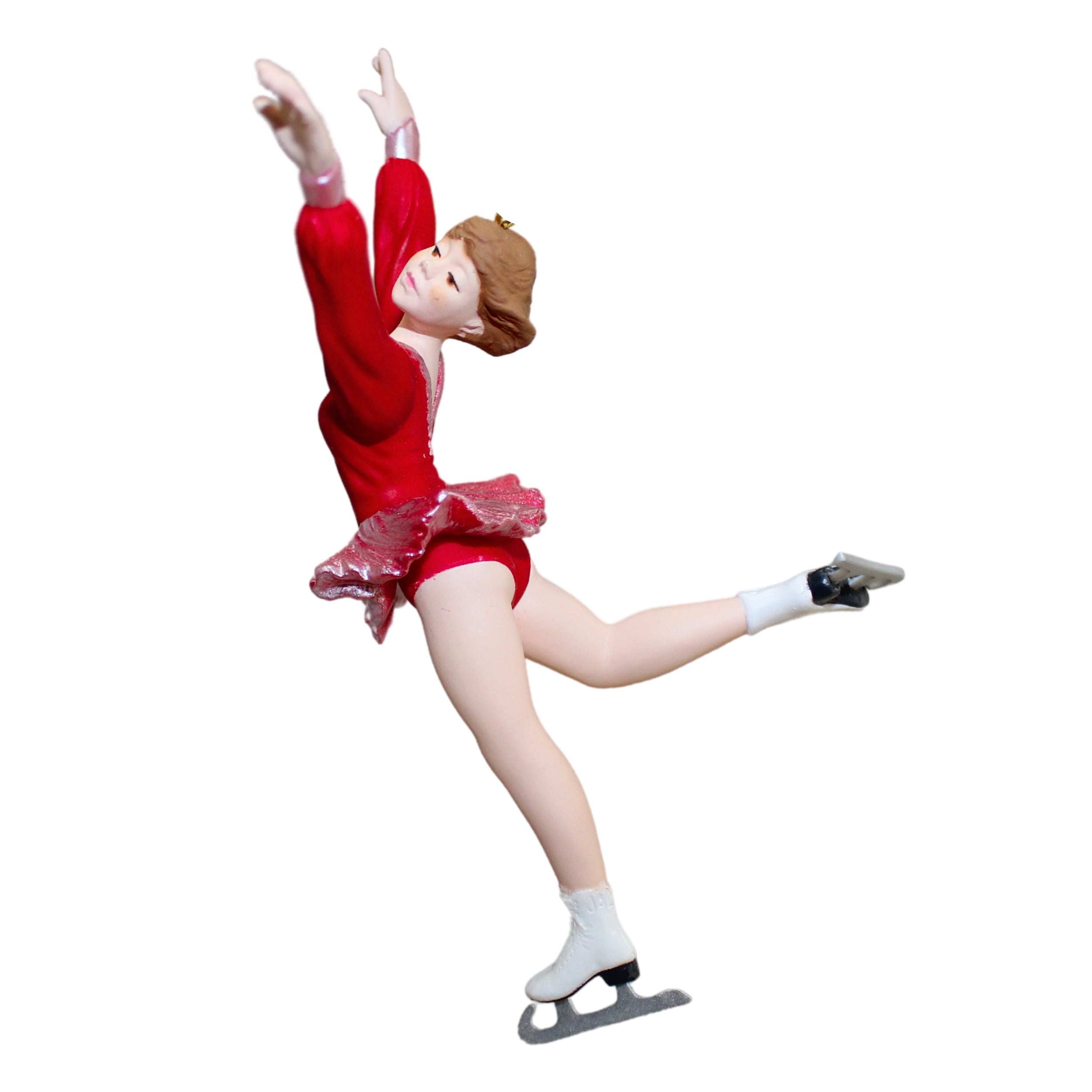 1997 Elegance on Ice Red Christmas Ornament
