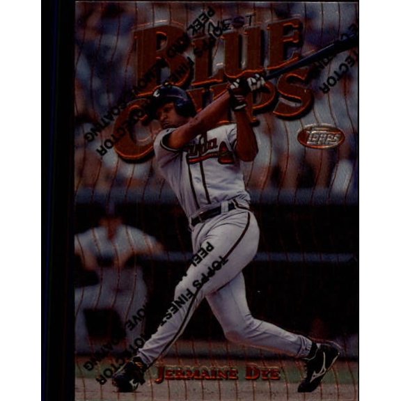 1997 Finest #16 Jermaine Dye B MLB Baseball Trading Card