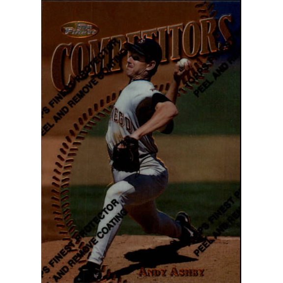 1997 Finest #192 Andy Ashby B MLB Baseball Trading Card