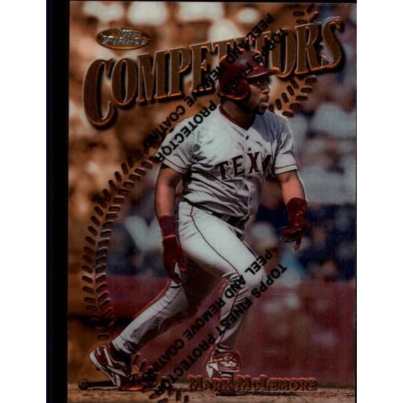 1997 Finest #243 Mark McLemore B MLB Baseball Trading Card