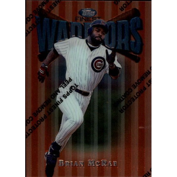 1997 Finest #26 Brian McRae B MLB Baseball Trading Card