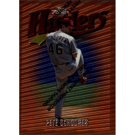 1997 Finest #49 Pete Schourek B MLB Baseball Trading Card