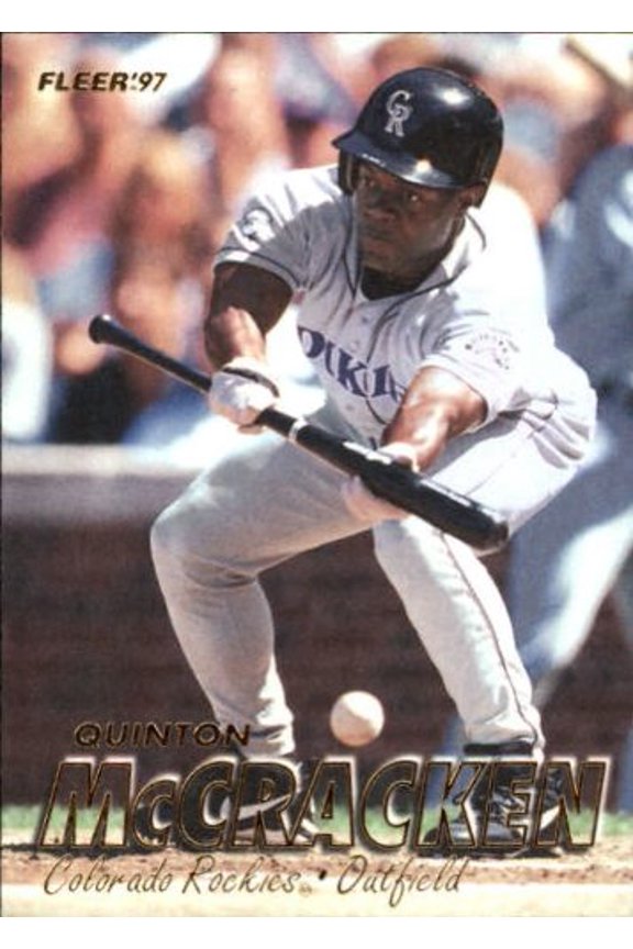 1997 Fleer #312 Quinton McCracken MLB Baseball Trading Card