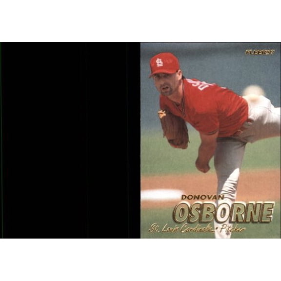 1997 Fleer #450 Donovan Osborne MLB Baseball Trading Card