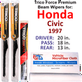thumbnail image 1 of 1997 Honda Civic Performance Beam Wipers (Set of 3) w/Rear Wiper, 1 of 3