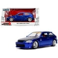 thumbnail image 1 of 1997 Honda Civic Type R Candy Blue with Carbon Hood "JDM Tuners" 1/24 Diecast Model Car by Jada, 1 of 4