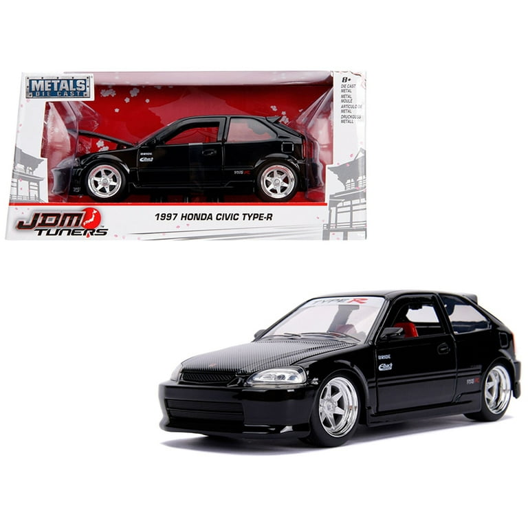 Honda Civic Type R (1997) 1/24スケール Jada JDM Tuners 1/24 1997 Honda Civic Type-R (White) | eBay