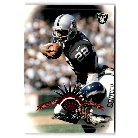 1997 Leaf Harvey Williams #81 Oakland Raiders Football Card NM-MT Oakland Raiders NFL Football Trading Card