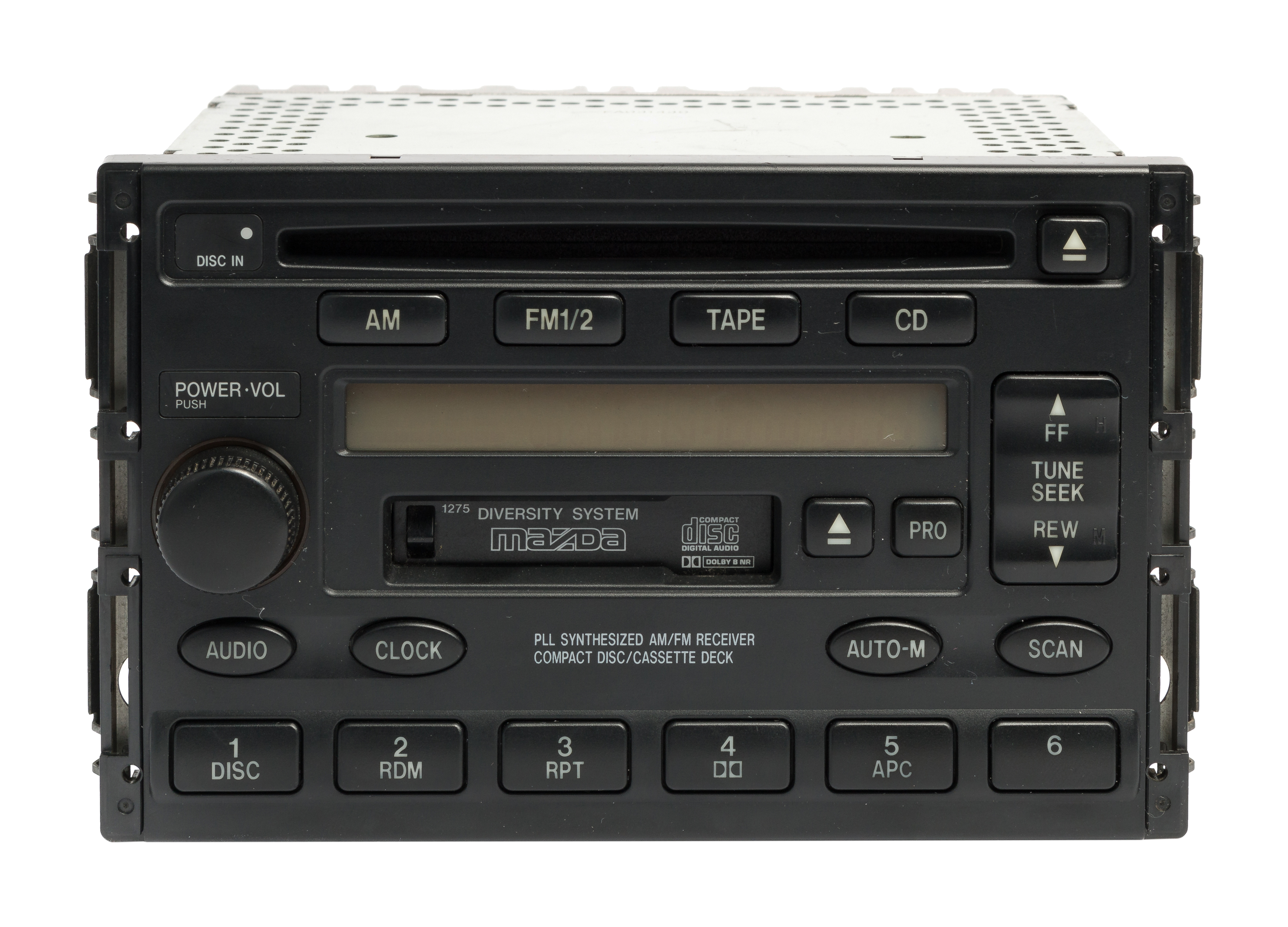 Restored 1997 Mazda Millenia AM FM Radio Cassette Single Disc CD Player